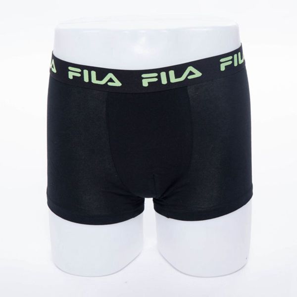 Fila Boxerky Panske Čierne / Zelene - Tommy Vypredaj - Slovakia 81602-FPOR